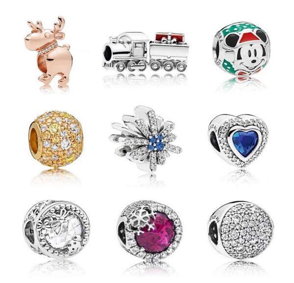 fits bracelets 20pcs snowflake train ladybug heart crystal silver charm bead fit original bracelets diy jewelry for women gift7640880, Black
fits bracelets 20pcs snowflake train ladybug heart crystal silver charm bead fit original bracelets diy jewelry for women gift7640880, Black