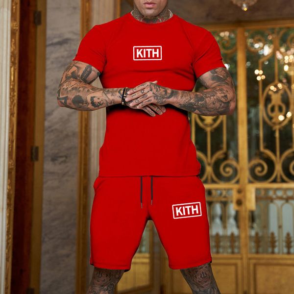 mens tracksuits gym men sets tracksuit casual streetwear kith print short sleeve tee shirt shorts sports suit summer sportswear clothing 230, Gray
mens tracksuits gym men sets tracksuit casual streetwear kith print short sleeve tee shirt shorts sports suit summer sportswear clothing 230, Gray