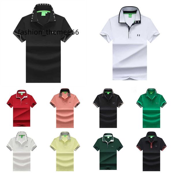 style mens designer clothing mens t shirt polos fashion brand bos summer business leisure polo shirts running outdoor short sleeve sportswea, White;black
style mens designer clothing mens t shirt polos fashion brand bos summer business leisure polo shirts running outdoor short sleeve sportswea, White;black