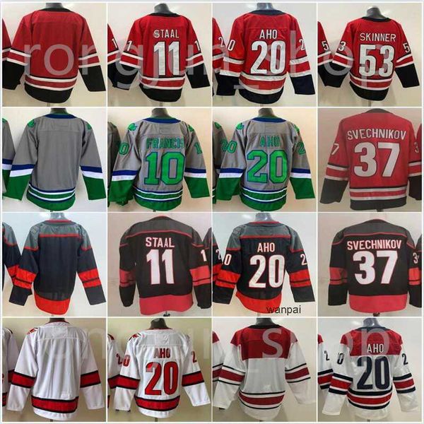 men carolina ice hockey canes 20 sebastian aho jerseys 10 ron francis 11 staal 37 andrei svechnikov 86 teuvo teravainen green whalers night, Black;red
men carolina ice hockey canes 20 sebastian aho jerseys 10 ron francis 11 staal 37 andrei svechnikov 86 teuvo teravainen green whalers night, Black;red