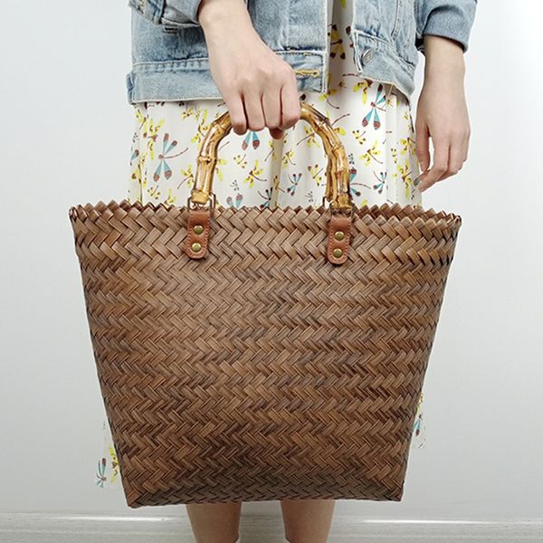 evening bags ladies big handmade rattan summer beach bag straw woven handbag women large capacity shoulder shopping tote 230707
evening bags ladies big handmade rattan summer beach bag straw woven handbag women large capacity shoulder shopping tote 230707