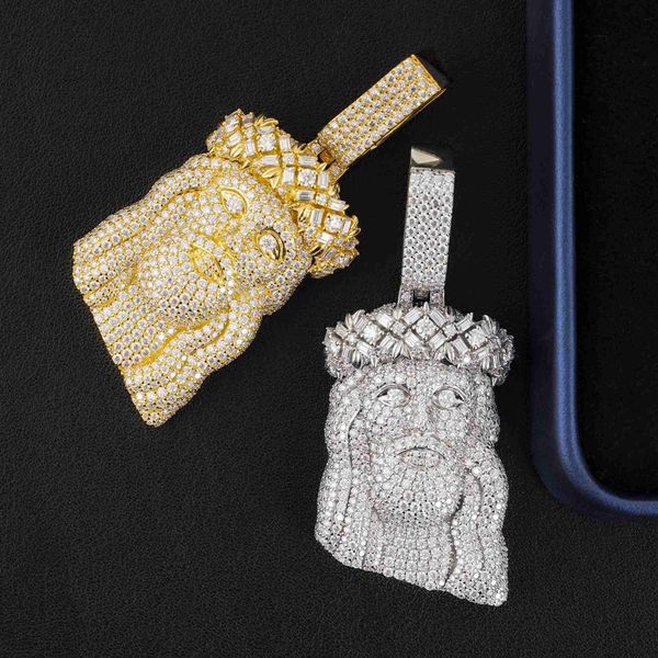 sterling silver 925 iced out hip hop rapper jewelry men diamond vvs d color moissanite jesus pendant
sterling silver 925 iced out hip hop rapper jewelry men diamond vvs d color moissanite jesus pendant