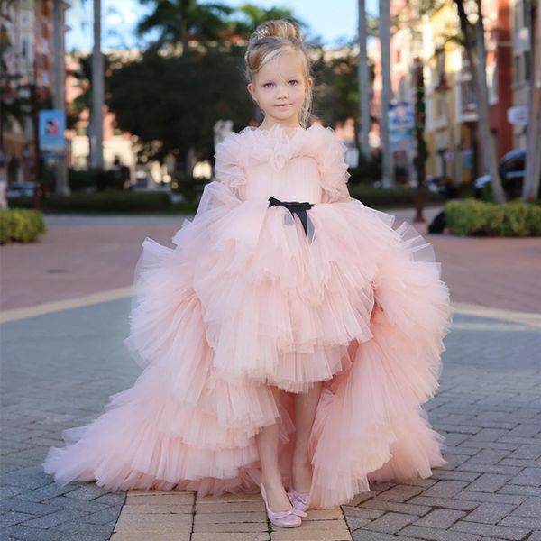lovely pink high low girls pageant dresses o neck ruffles tiere kids prom party gown black bow tie belt layered kids celebrity dress, White;red
lovely pink high low girls pageant dresses o neck ruffles tiere kids prom party gown black bow tie belt layered kids celebrity dress, White;red