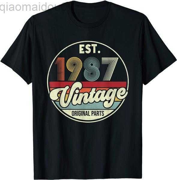 men's t-shirts est. 1987 vintage 1987 original parts 34th birthday t-shirt l230707, White;black
men's t-shirts est. 1987 vintage 1987 original parts 34th birthday t-shirt l230707, White;black
