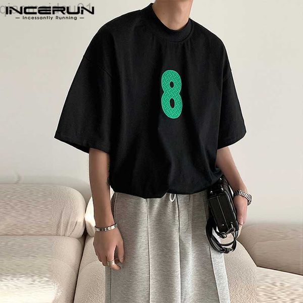 men's t-shirts casual simple style men funny numeral 8 printed t-shirts stylish male round neck short sleeve loose camiseta s-5xl l230, White;black
men's t-shirts casual simple style men funny numeral 8 printed t-shirts stylish male round neck short sleeve loose camiseta s-5xl l230, White;black