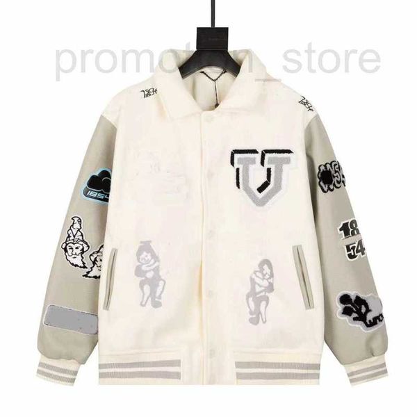 men's jackets designer 23ss men little rabbit jacquard fabric 1854 baseball cloth stand collar streetwear s-xl lxdc, Black;brown
men's jackets designer 23ss men little rabbit jacquard fabric 1854 baseball cloth stand collar streetwear s-xl lxdc, Black;brown