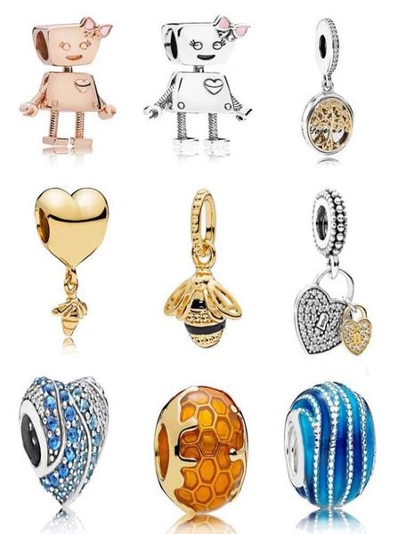 925 sterling silver style bella robot charm pink gold enamel bead fits bracelet diy for women jewelry accessories3581772
925 sterling silver style bella robot charm pink gold enamel bead fits bracelet diy for women jewelry accessories3581772