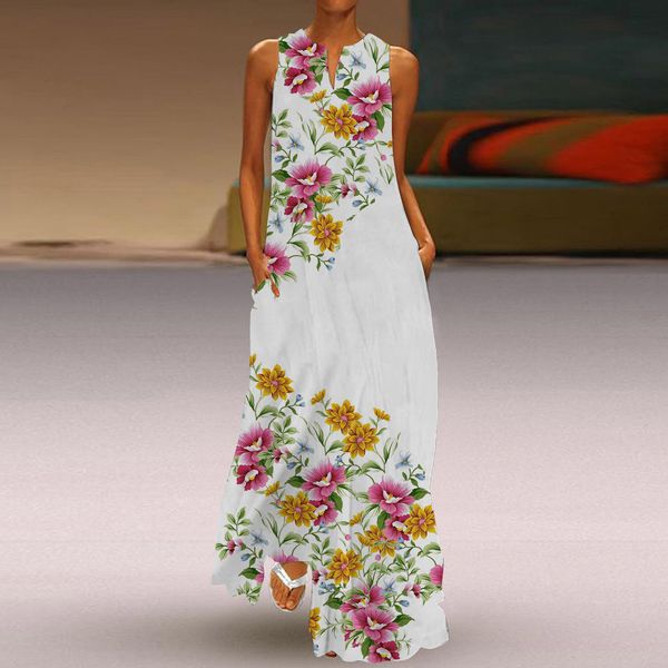 basic casual dresses womens summer v neck sleeveless floral maxi dress mother of bride 230706, Black;gray
basic casual dresses womens summer v neck sleeveless floral maxi dress mother of bride 230706, Black;gray