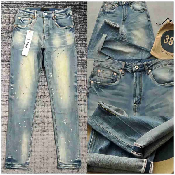 2023 designer mens jeans purple jeans designer pants pantalones mens jeans ripped jeans straight regular jeans denim tears washed old jeans, Blue
2023 designer mens jeans purple jeans designer pants pantalones mens jeans ripped jeans straight regular jeans denim tears washed old jeans, Blue