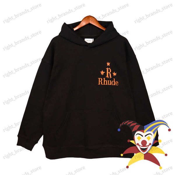 men's hoodies sweatshirts playful star rhude hoodie men women high street loose pullovers streetwear sweatshirts t230707, Black
men's hoodies sweatshirts playful star rhude hoodie men women high street loose pullovers streetwear sweatshirts t230707, Black
