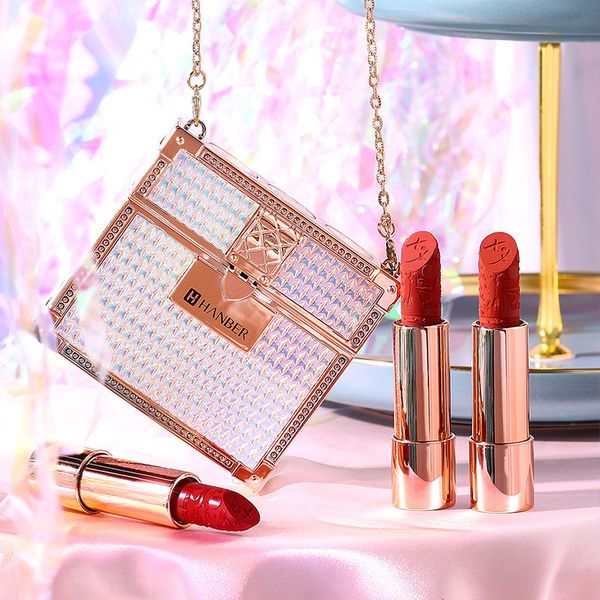lipstick 3pcset matte lipstick makeup long lasting charming aristocratic velvet waterproof hanber beauty shiny luxury lipstick chain bag 230
lipstick 3pcset matte lipstick makeup long lasting charming aristocratic velvet waterproof hanber beauty shiny luxury lipstick chain bag 230