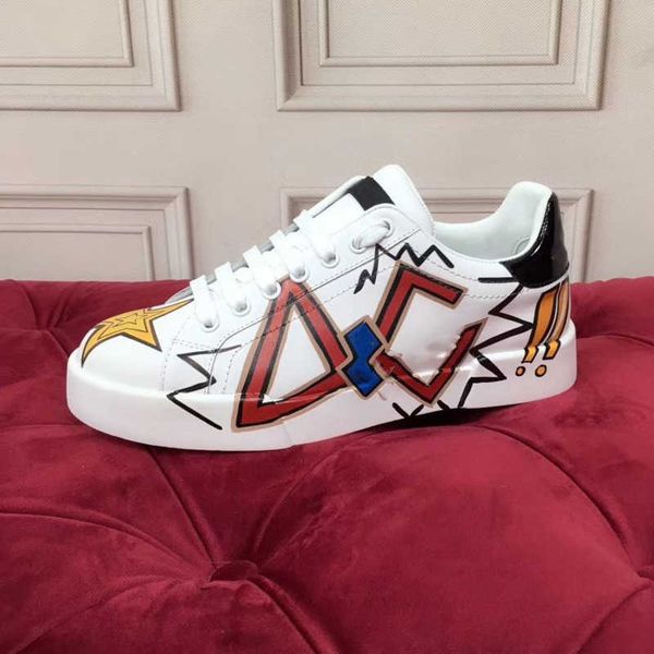the new fashion women shoes men's leather lace up platform oversized sole sneakers white black casual hc190901 x, Red;white
the new fashion women shoes men's leather lace up platform oversized sole sneakers white black casual hc190901 x, Red;white