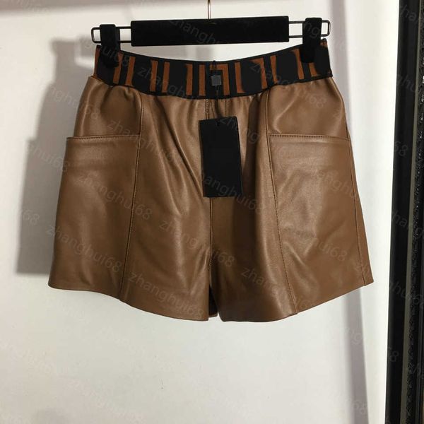 23ss womens designer clothing womens shorts letter webbing elastic waist 100% imported sheep leather pants all match shorts women clothes a1, White;black
23ss womens designer clothing womens shorts letter webbing elastic waist 100% imported sheep leather pants all match shorts women clothes a1, White;black