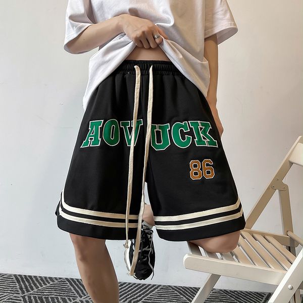 men's shorts american high street letter print sports shorts men summer trend loose streetwear y2k daily short pants casual trousers 23, White;black
men's shorts american high street letter print sports shorts men summer trend loose streetwear y2k daily short pants casual trousers 23, White;black
