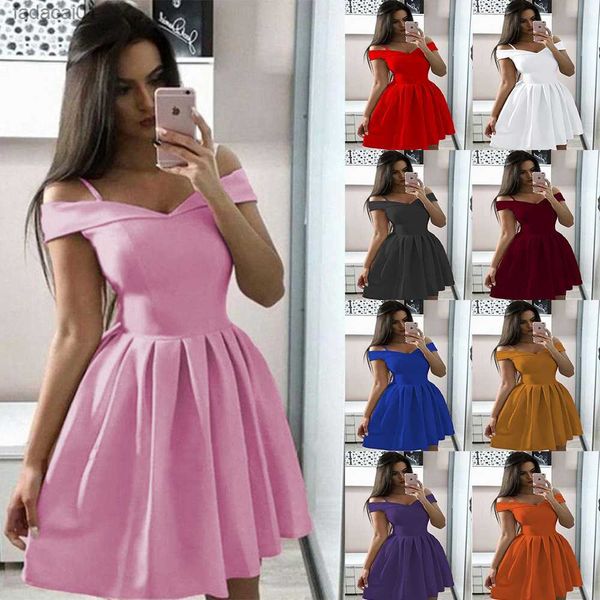 women summer dress 2022 plus size solid color short sleeve female casual high waist oversize mini dresses clothes vestidos s3xl l230621, Black;gray
women summer dress 2022 plus size solid color short sleeve female casual high waist oversize mini dresses clothes vestidos s3xl l230621, Black;gray