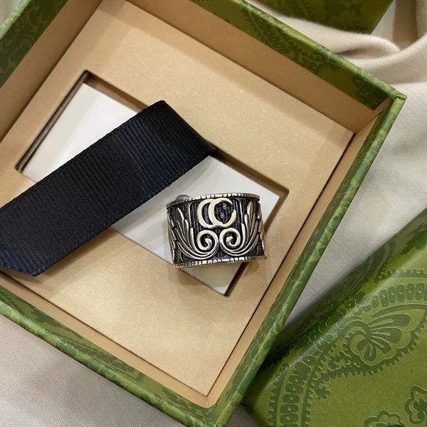 designer ring ggity letter cluster rings retro jewelry women luxury party wedding rings woman gifts 18-24 hsa002, Golden;silver
designer ring ggity letter cluster rings retro jewelry women luxury party wedding rings woman gifts 18-24 hsa002, Golden;silver