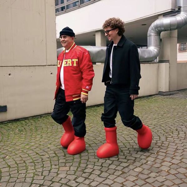 2023 explosive anime rain boots big red shoes o red children wooden shoes cartoon cute rain shoes combat boots designer, Black;red
2023 explosive anime rain boots big red shoes o red children wooden shoes cartoon cute rain shoes combat boots designer, Black;red