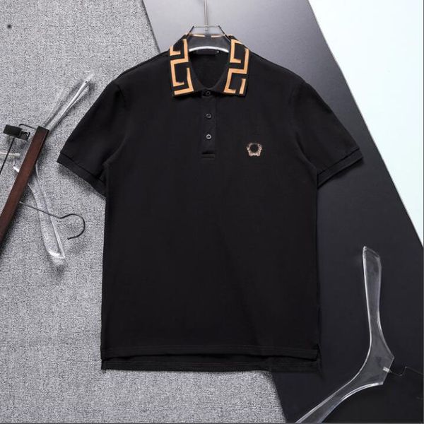 lacost designer fashion business clothing polo hugos logo embroidered collar details short sleeve polo shirt men's multi-color multi-co, White;black
lacost designer fashion business clothing polo hugos logo embroidered collar details short sleeve polo shirt men's multi-color multi-co, White;black