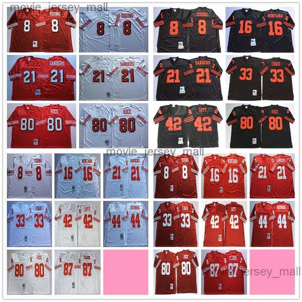 ncaa 75th vintage football 80 jerry rice jerseys stitched 8 steve young 33 roger craig 42 ronnie lott 44 tom rathman jersey mitchell & ness, Black;red
ncaa 75th vintage football 80 jerry rice jerseys stitched 8 steve young 33 roger craig 42 ronnie lott 44 tom rathman jersey mitchell & ness, Black;red