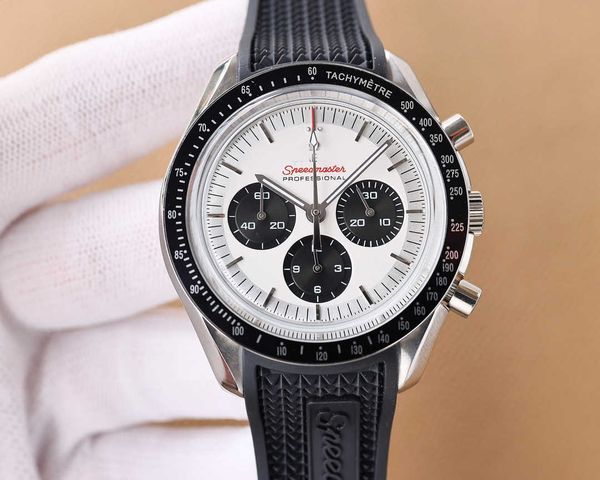 designer classical men wrist watch speedmaster watches 7lws quartz chronograph uhr montre de luxe reloj homme with box, Slivery;golden
designer classical men wrist watch speedmaster watches 7lws quartz chronograph uhr montre de luxe reloj homme with box, Slivery;golden