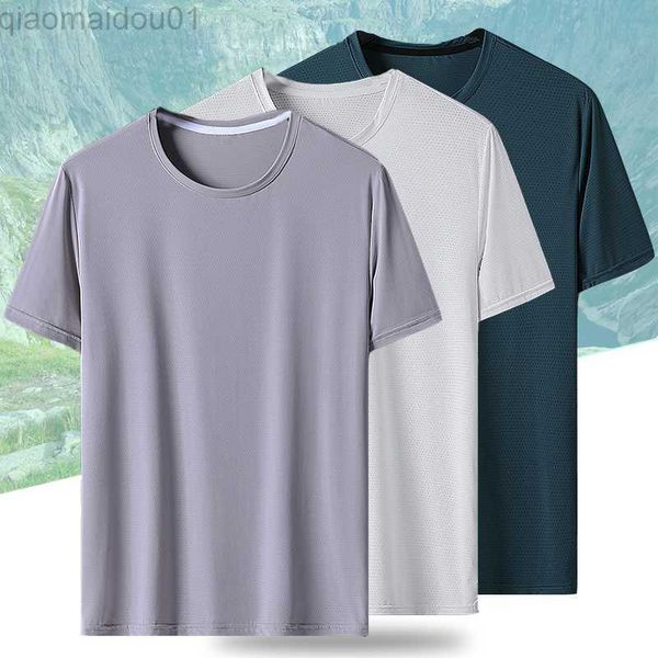men's t-shirts (-8xl)ice silk camping hiking trekking short sleeve shirt men loose fitness round neck quick dry couple sport t-shirt, White;black
men's t-shirts (-8xl)ice silk camping hiking trekking short sleeve shirt men loose fitness round neck quick dry couple sport t-shirt, White;black