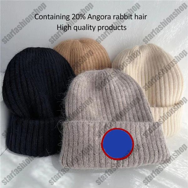2023 designer winter warm rabbit hair knitted hat for men and women double layer thickened wool hat casual ear protection hat soft glutinous, Blue;gray
2023 designer winter warm rabbit hair knitted hat for men and women double layer thickened wool hat casual ear protection hat soft glutinous, Blue;gray