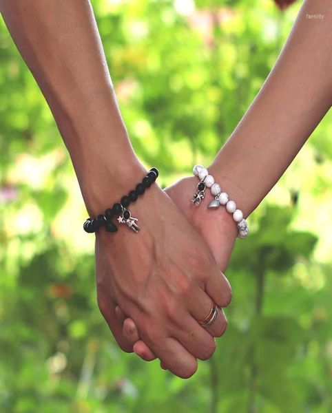 beaded strands handmade 2 pcspaired natural stone couple bracelet cute heart magnetic matching braclet for friend bff fawn226420168, Black
beaded strands handmade 2 pcspaired natural stone couple bracelet cute heart magnetic matching braclet for friend bff fawn226420168, Black
