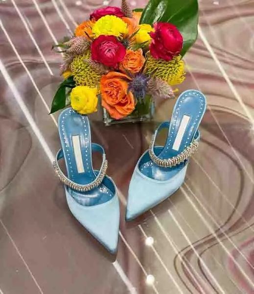 22s/s designer shoes for womens mb sandal slipper wedding party dress,women high heels crystal strap stiletto high heel pointed toe lutara s, Black
22s/s designer shoes for womens mb sandal slipper wedding party dress,women high heels crystal strap stiletto high heel pointed toe lutara s, Black