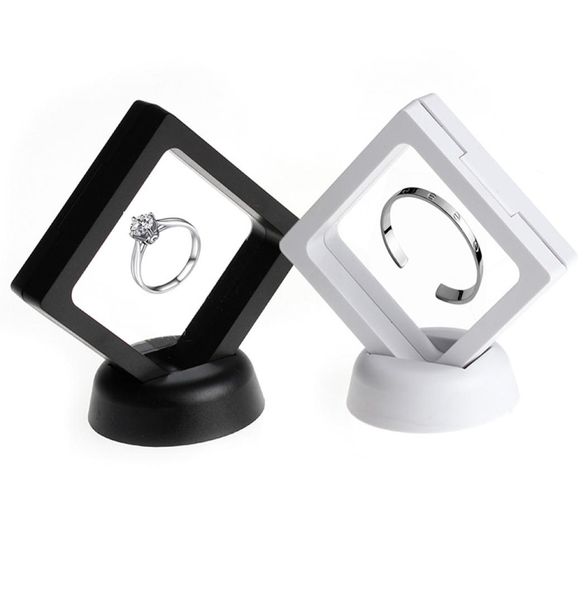 black white plastic suspended floating display case earring coin gems ring jewelry storage stand holder box9421227
black white plastic suspended floating display case earring coin gems ring jewelry storage stand holder box9421227
