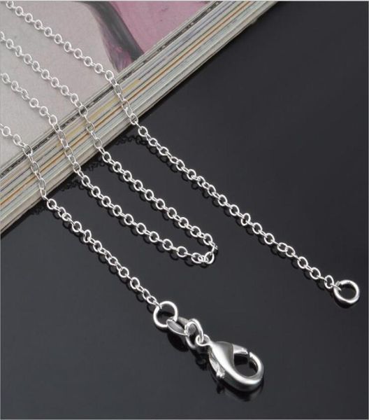 925 sterling silver strands thin chain necklace size 1mm 1824 inche sc01 925silver woman lobster clasps smooth chains jewelry7945804, Black
925 sterling silver strands thin chain necklace size 1mm 1824 inche sc01 925silver woman lobster clasps smooth chains jewelry7945804, Black