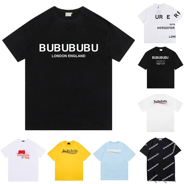 20ss t shirt summer mens womens designers tshirts for men s fashion luxurys polos bu&ba letter cotton tshirts clothing short sleeve ces tee, White;black
20ss t shirt summer mens womens designers tshirts for men s fashion luxurys polos bu&ba letter cotton tshirts clothing short sleeve ces tee, White;black