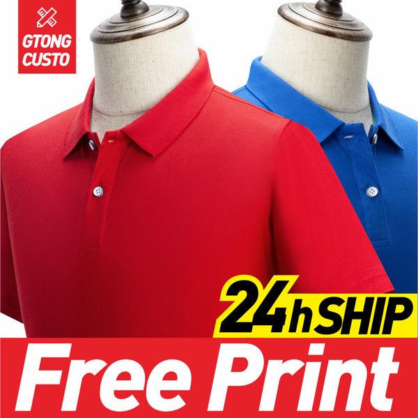 men's polos summer casual business polo shirt for men custom company/person printed embroidered solid color men and women 230706, White;black
men's polos summer casual business polo shirt for men custom company/person printed embroidered solid color men and women 230706, White;black