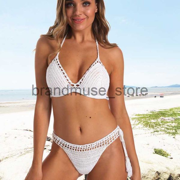 casual dresses 10 colors handmade knit swimwear summer beach push up crochet bikini set swimsuit halter j230707, Black;gray
casual dresses 10 colors handmade knit swimwear summer beach push up crochet bikini set swimsuit halter j230707, Black;gray