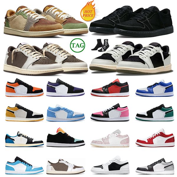 black phantom 1 low basketball shoes 1s lows men women sneakers reverse dark mocha olive shadow toe panda university blue trainers sports ou
black phantom 1 low basketball shoes 1s lows men women sneakers reverse dark mocha olive shadow toe panda university blue trainers sports ou