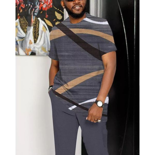 men's tracksuits fashion t-shirt long pants set men tshirt sets tracksuit 3d printed 2 piece outfits of sportswear short sleeve streetw, Gray
men's tracksuits fashion t-shirt long pants set men tshirt sets tracksuit 3d printed 2 piece outfits of sportswear short sleeve streetw, Gray