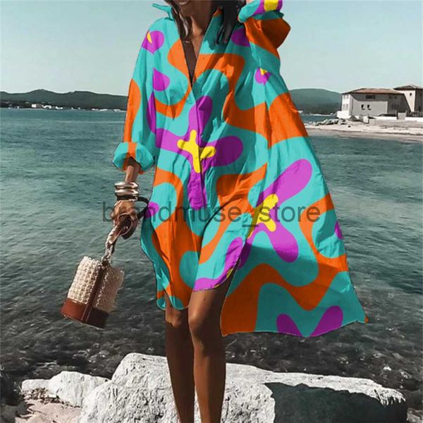 casual dresses new women's casual fashion fower rint beach holiday cover up coat women's shirt collar swimsuit pullover y2k clothi, Black;gray
casual dresses new women's casual fashion fower rint beach holiday cover up coat women's shirt collar swimsuit pullover y2k clothi, Black;gray