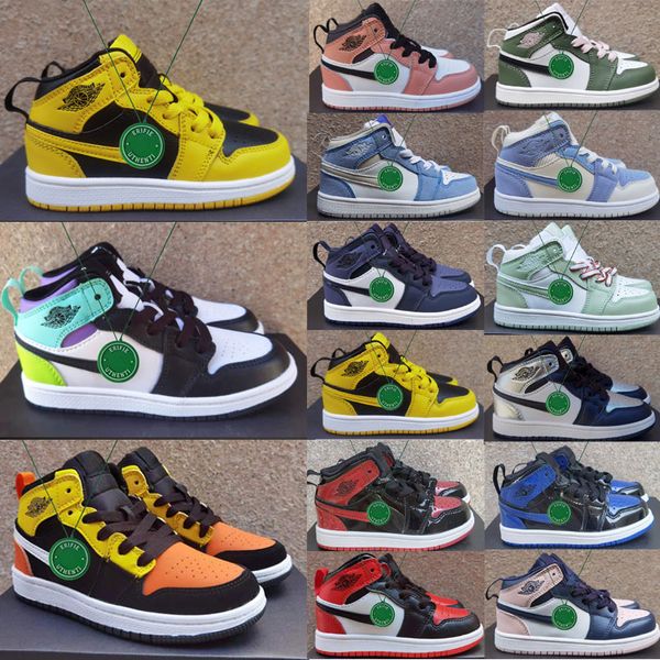 kids youth jumpman 1 basketball shoes children boy girls 1s sneakers chicago reimagined bred patent dark mocha pine green grey fog fearless
kids youth jumpman 1 basketball shoes children boy girls 1s sneakers chicago reimagined bred patent dark mocha pine green grey fog fearless