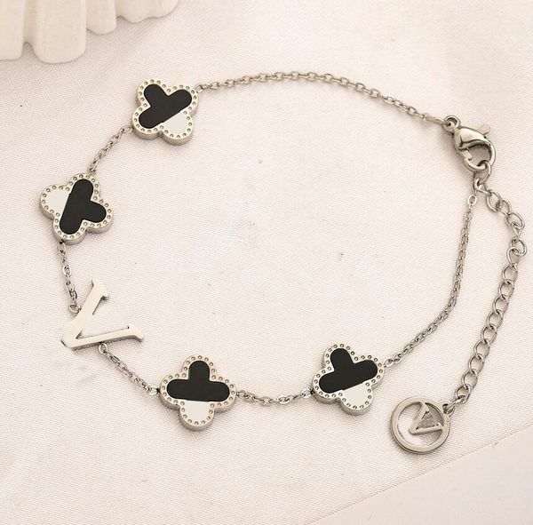 20 styles classics designer 18k gold plated chain bracelets never fade stainless steel bangle link chains brand letter bracelet lovers chris, Black
20 styles classics designer 18k gold plated chain bracelets never fade stainless steel bangle link chains brand letter bracelet lovers chris, Black