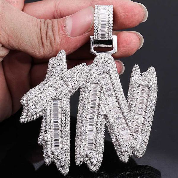 moissanite pendant passes diamond tester charm necklace iced out 925 silver letter name pendant hip hop jewelry
moissanite pendant passes diamond tester charm necklace iced out 925 silver letter name pendant hip hop jewelry