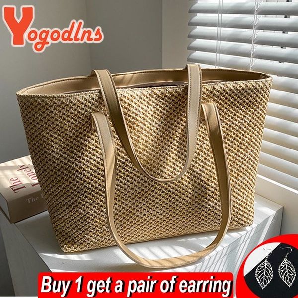 evening bags yogodlns summer straw bag women large capacity weave handmade rattan beach vacation lady shoulder pouch 230707
evening bags yogodlns summer straw bag women large capacity weave handmade rattan beach vacation lady shoulder pouch 230707