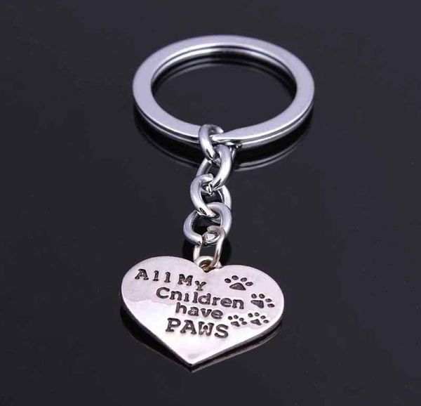 new fashion animal jewelry all my children have paws heart animal dogs key chain women keychain silver plating selling6940078, Slivery;golden
new fashion animal jewelry all my children have paws heart animal dogs key chain women keychain silver plating selling6940078, Slivery;golden