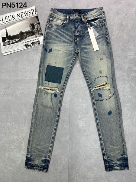 purpel5124 mens jeans distressed motorcycle biker jean rock skinny slim ripped hole stripe fashionable snake embroidery denim pants, Blue
purpel5124 mens jeans distressed motorcycle biker jean rock skinny slim ripped hole stripe fashionable snake embroidery denim pants, Blue