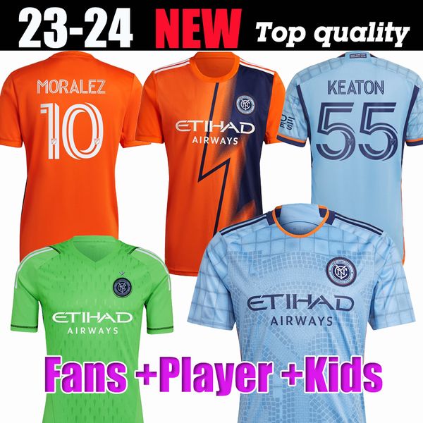 23 24 new york city fc soccer jerseys blue nycfc 2023 2024 fans player version mls football shirt kids kit home away thiago s.rodriguez amun, Black;yellow
23 24 new york city fc soccer jerseys blue nycfc 2023 2024 fans player version mls football shirt kids kit home away thiago s.rodriguez amun, Black;yellow