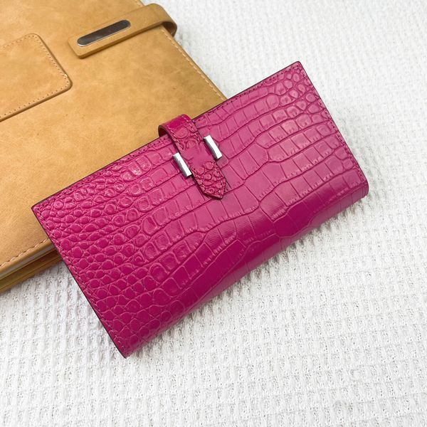 classic luxury women wallet fashion designer tote bag alligator leather black brown card holders lady purse handbag with box, Red;black
classic luxury women wallet fashion designer tote bag alligator leather black brown card holders lady purse handbag with box, Red;black