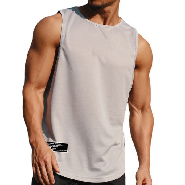 men' tank mens gym clothing summer quick-drying vest thin american basketball sports fitness sleeveless t-shirts workout for men 230, White;black
men' tank mens gym clothing summer quick-drying vest thin american basketball sports fitness sleeveless t-shirts workout for men 230, White;black