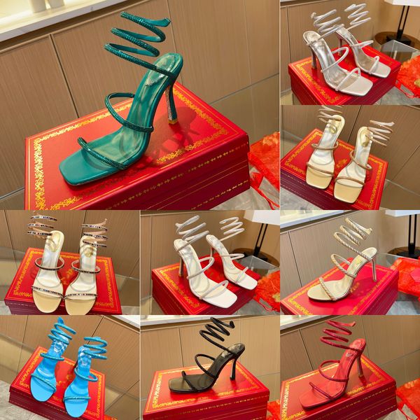 new rene caovilla margot cleo rhinestones-studded stiletto sandals 95mm square head snake strass ankle wraparound stiletto women's high, Black
new rene caovilla margot cleo rhinestones-studded stiletto sandals 95mm square head snake strass ankle wraparound stiletto women's high, Black