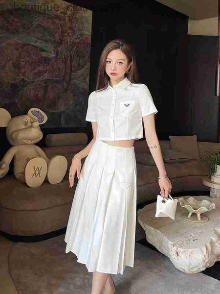 designer casual dresses for women fashion summer new bubble sleeve triangle short shirt coat slim a-line pleated half skirt set woman, Black;gray
designer casual dresses for women fashion summer new bubble sleeve triangle short shirt coat slim a-line pleated half skirt set woman, Black;gray