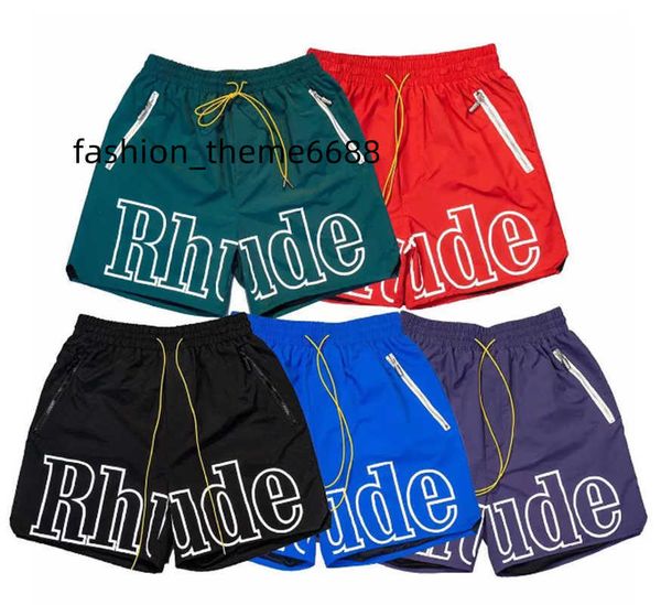 designer shorts rhude short summer fashion beach pants men's streetwear loose size five-point basketball pants, White;black
designer shorts rhude short summer fashion beach pants men's streetwear loose size five-point basketball pants, White;black