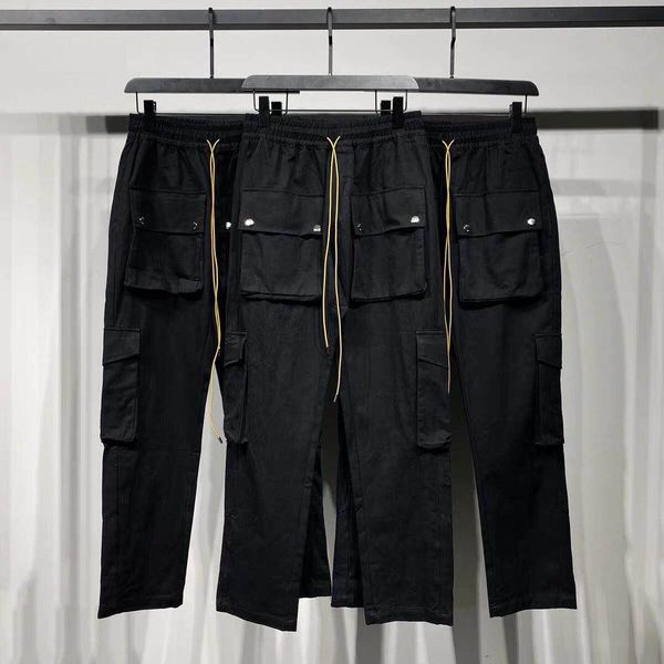 pants black rhude pants men women cargo multi pockets streetwear overalls high street trousers
pants black rhude pants men women cargo multi pockets streetwear overalls high street trousers