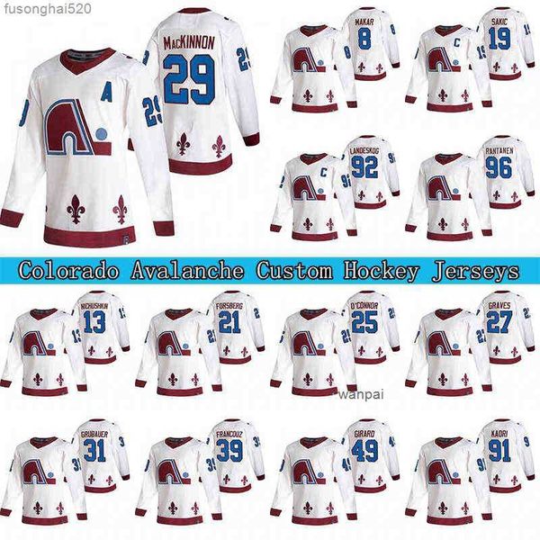 nathan mackinnon custom colorado avalanche 2021 reverse retro jersey 8 cale makar 31 philipp grubauer 49 samuel girard hockey jerseys, Black;red
nathan mackinnon custom colorado avalanche 2021 reverse retro jersey 8 cale makar 31 philipp grubauer 49 samuel girard hockey jerseys, Black;red